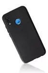 Huawei P20 Lite Kılıf First Silikon - Siyah-3