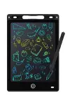 20 Inc Renkli Lcd Grafik Dijital Kalemli Çizim Tableti Yazı Tahta Not Yazma Eğitim Tableti Siyah-6