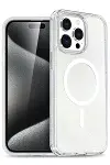 Apple iPhone 14 Pro Kılıf Star Magsafe Kapak - Şeffaf-1