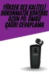 Yaka Kulaklığı Andorid Tüm Cep Telefonlarına Uyumlu Mikrofonlu Titreşimli Makaralı-2