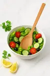 Ahşap Yemek Hazırlık Kaşığı 27 cm-3