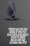 Kablosuz Bluetooth Kulaklık Kulak Üstü Ayarlanabilir Uzun Ömürlü-1