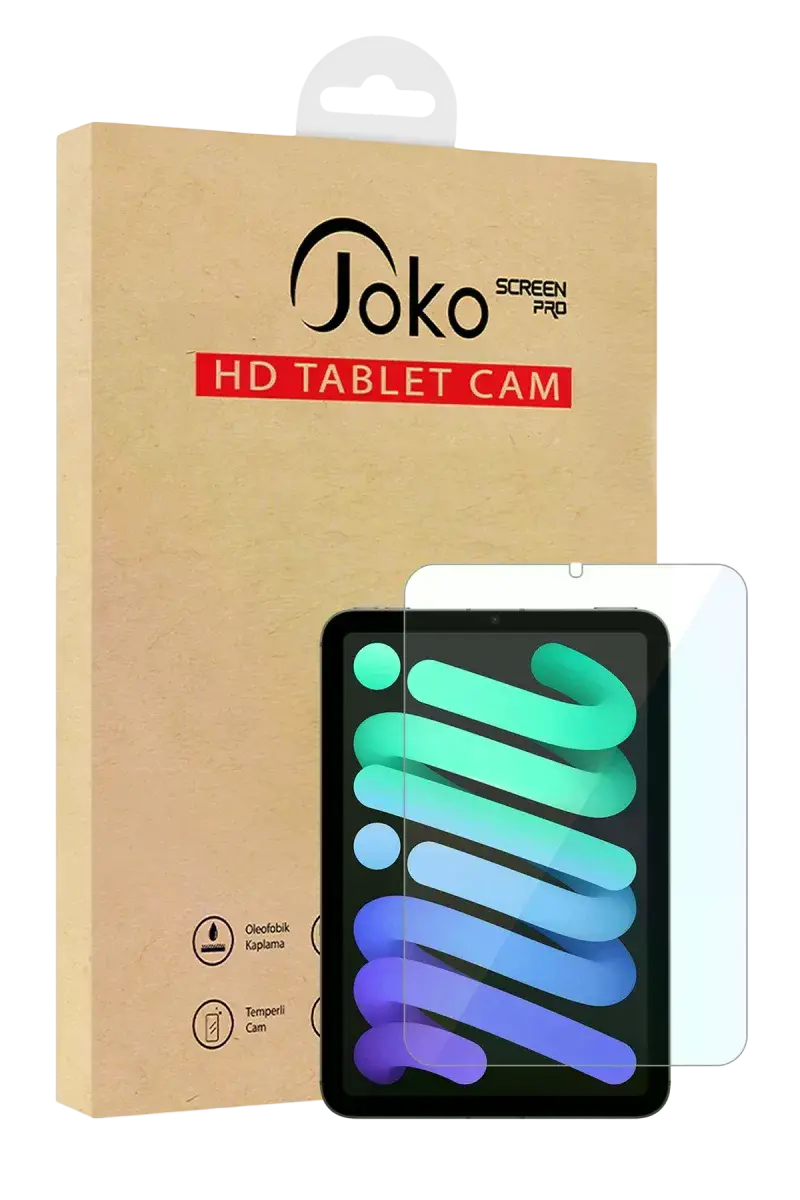 Joko Apple iPad Mini 3 HD Tablet Cam Ekran Koruyucu - Şeffaf