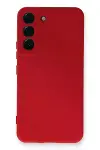Samsung Galaxy S23 Plus Kılıf Nano içi Kadife Silikon - Kırmızı-2