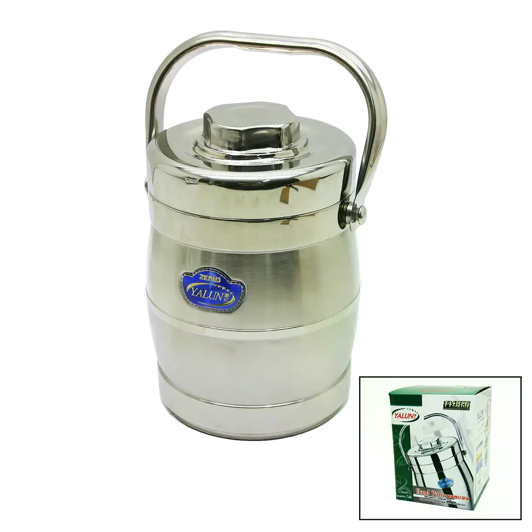 Metal Kova 3LÜ Sefer Tası Saklama Kabı 1.6LT