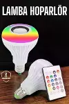 Kablosuz Bluetooth Hoparlör Led Lamba-2