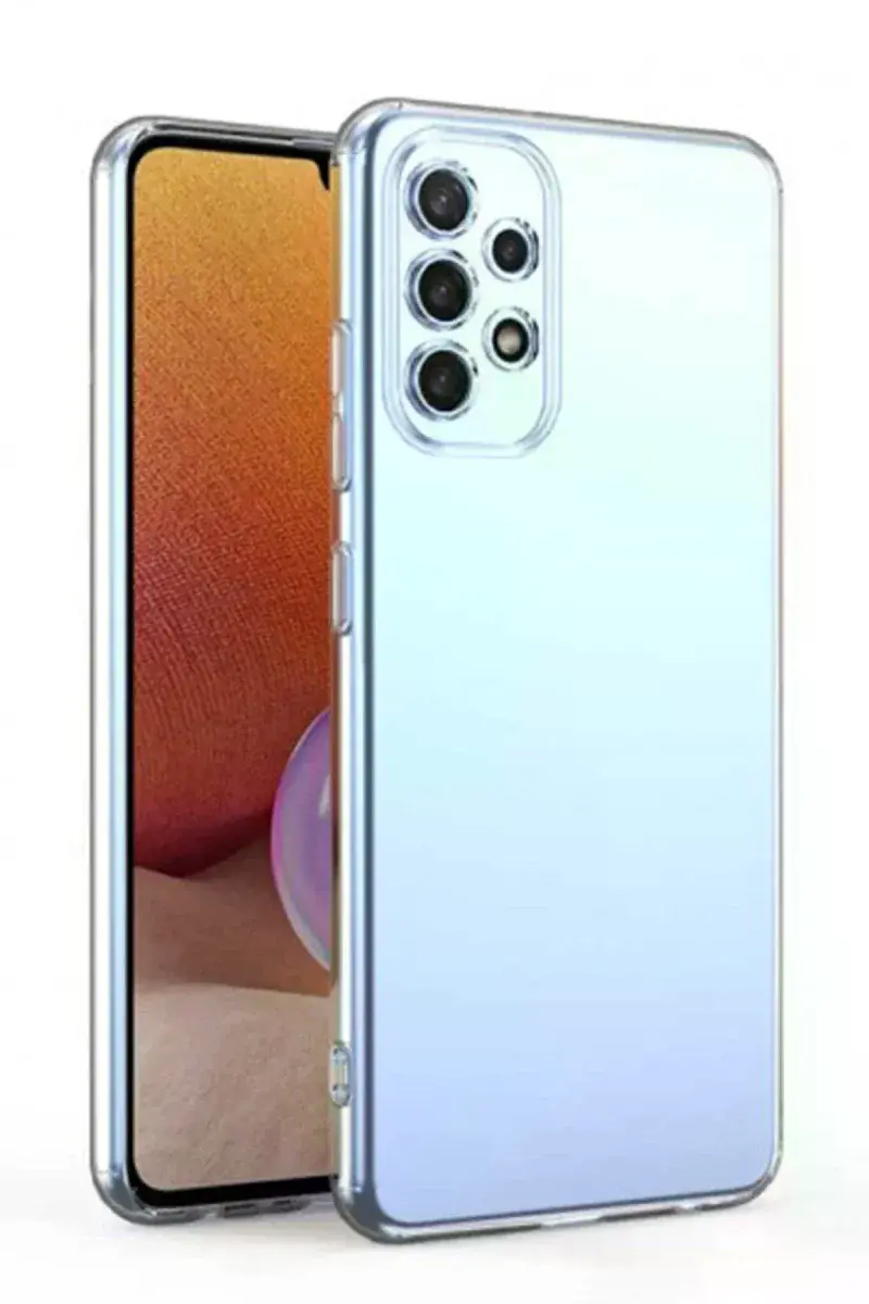 Samsung Galaxy A32 Kılıf Lüx Şeffaf Silikon