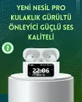 Yüksek Bass ve Güçlü Ses Özellikli Akıllı Bluetooth Kulaklık Dokunmatik Kontrol-1