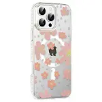 Joko Apple İphone 16 Pro Floral Magsafe Kapak - Pembe-1