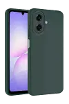Samsung Galaxy A07 4G Nano içi Kadife Silikon - K.Yeşil-1