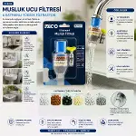 12 Adet Musluk Ucu Filtresi 6 Katmanlı - Taşlı 360° 16-19MM Tüm Musluklara Uyum Kireçlenme Yapmaz-4