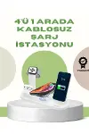 360° Döner Bağlantı Noktalı Kaymaz Taban Akıllı Şarj Teknolojisiyle Donatılmış Geniş Uyumluluk-2