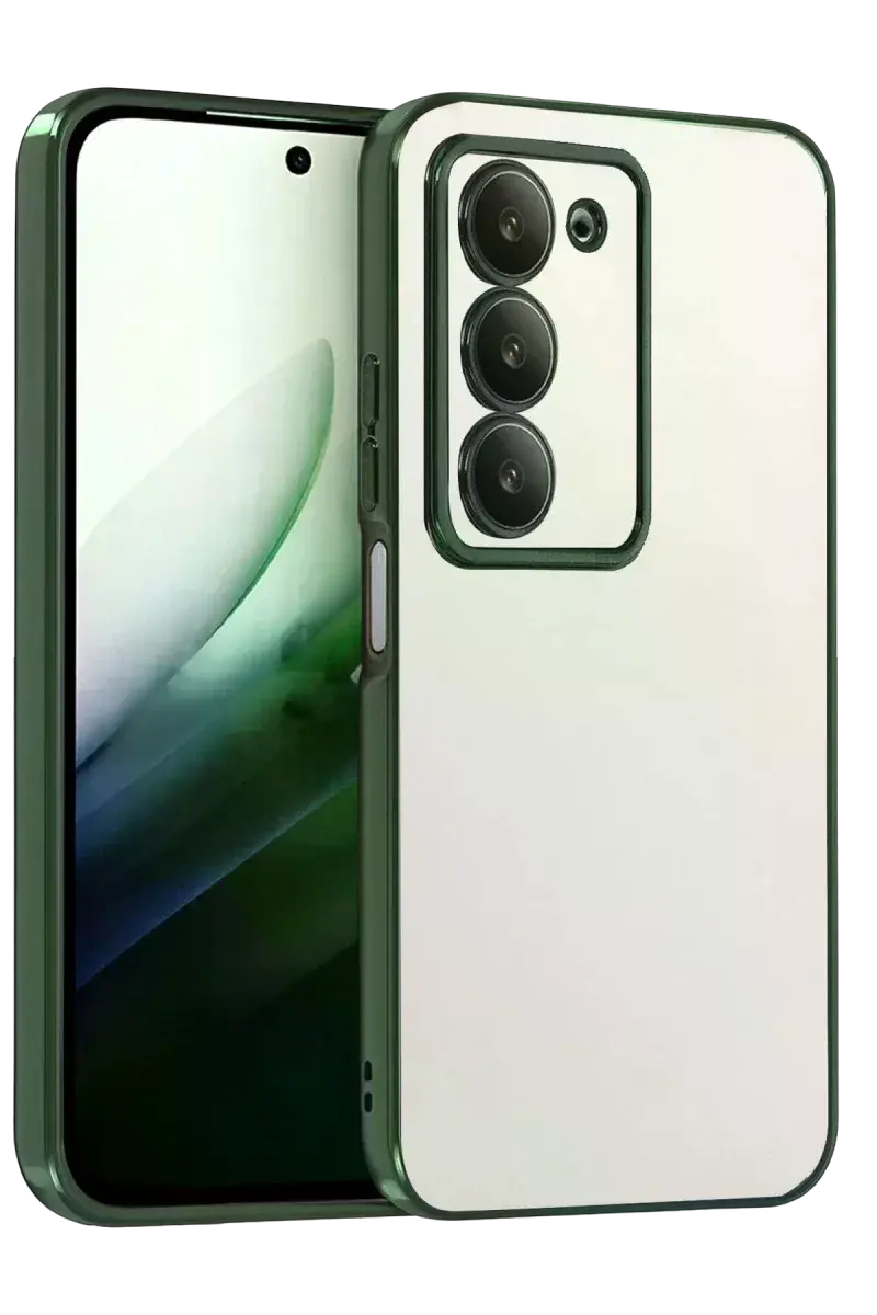Xiao Red 15 4G Razer Lensli Silikon - Yeşil