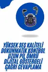 Kablosuz Dijital Göstergeli Powerbanklı IOS ve Android Uyumlu Kulaklık-2