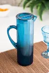 Arkilik Barok 1,5 Lt Aquamarin Sürahi (Buzdolabı Kapak Rafına Sığar)-4