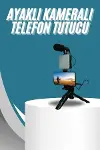 Video Making Kit Telefon Tutucu Vlog Video Mini Led Işıklı-4