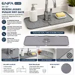 Silikon Lavabo Musluk Matı 36CM-4