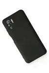 Xiao Red Note 10 Kılıf Nano içi Kadife Silikon - Siyah-3