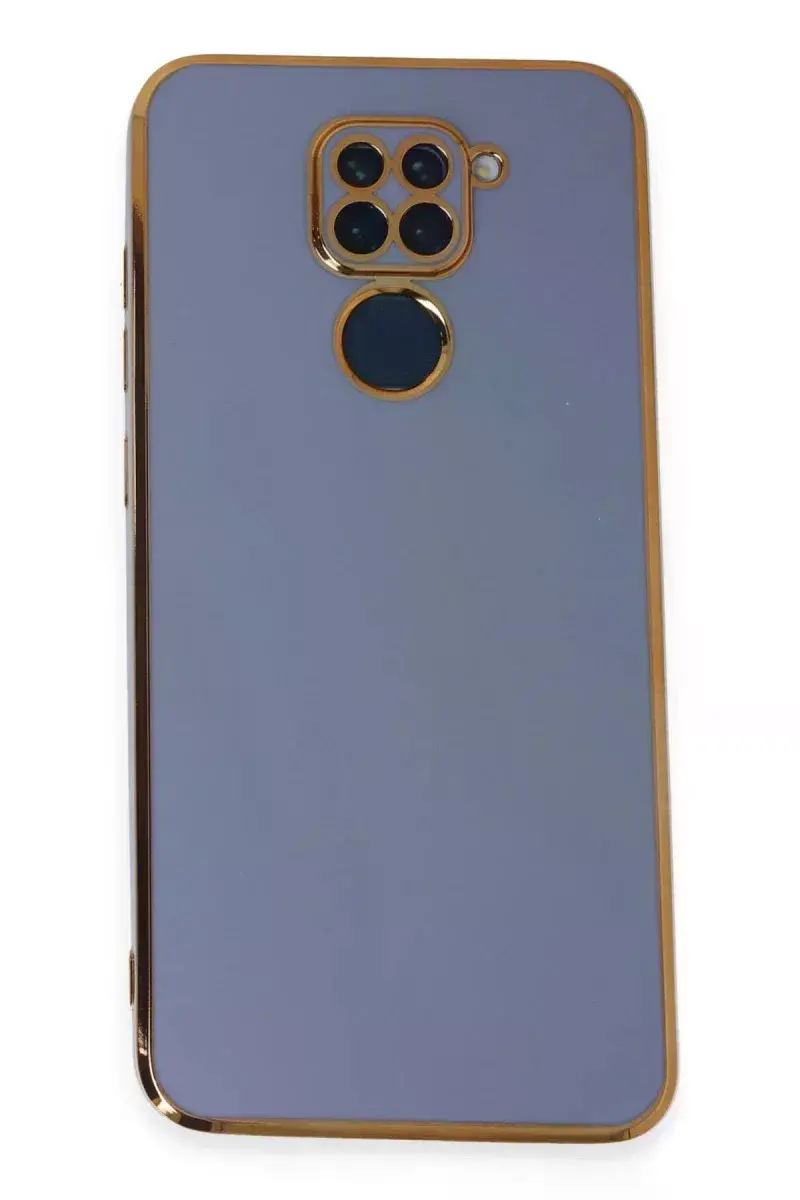 Xiao Red Note 9 Kılıf Volet Silikon - Mavi