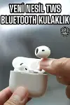 Kaliteli Ucuz İOS ve Android Uyumlu TWS Bluetooth Kulaklık ANC Özelliği Yeni Nesil-2