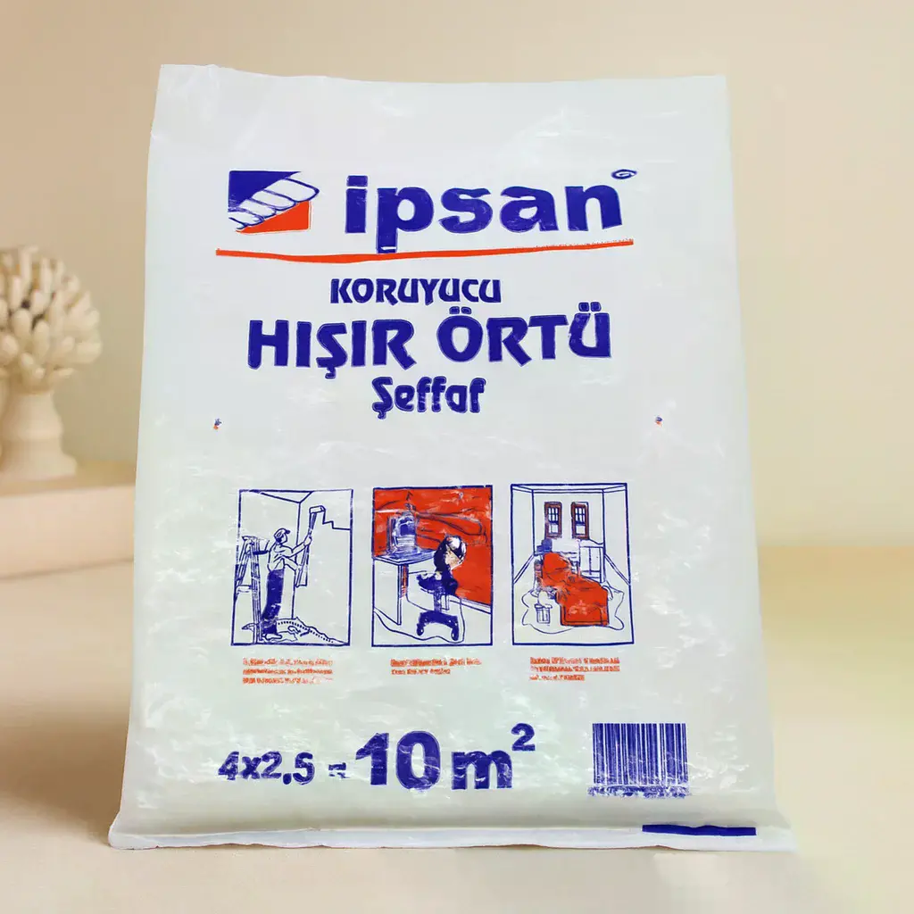 Şeffaf Hışır Koruyucu Örtü 10 m²