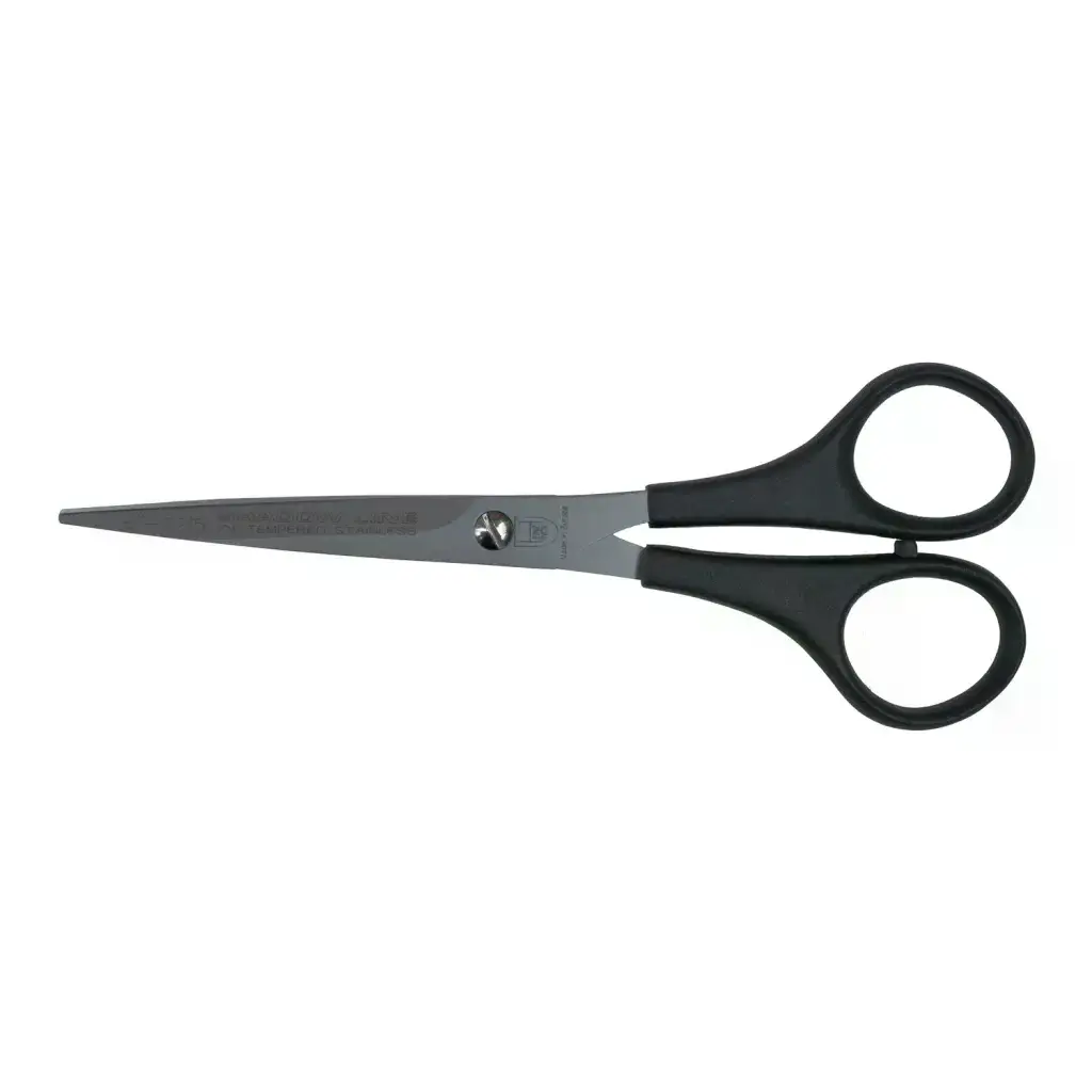 2215 M-528 Plastik Saplı Düz Makas No: 6 İnç / 15,24 Cm - Paslanmaz Çelik