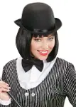 Charlie Chaplin Stil Yetişkin Şapkası – Siyah Melon Parti Şapkası-4