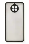 Xiao Red Note 9 5G Kılıf Montreal Silikon Kapak - Siyah-2