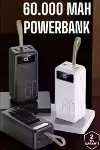Powerbank 60.000 MAH Dijital Göstergeli 4 Portlu Taşınabilir-2