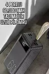 Powerbank 60.000 MAH Dijital Göstergeli 4 Portlu Taşınabilir-4