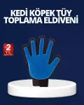 Evcil Hayvan Tüy Toplama ve Masaj Eldiveni – Köpek ve Kedi Tüy Dökülme Önleyici Bakım Eldiveni-1