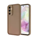 Samsung Galaxy A36 Kılıf Viera Silikon - Kahverengi-3