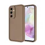 Samsung Galaxy A36 Kılıf Viera Silikon - Kahverengi-6