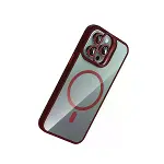 Joko Apple İphone 14 Pro Max Rem Lensli Magsafe Standlı Kapak - Bordo-3