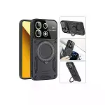 Samsung Galaxy A05 Kılıf Joy Lens Standlı Kapak - Mor-6