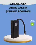 Çok Fonksiyonlu Dijital Gösterge Elektrikli Lastik Pompası-1