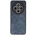 Xiao Red 14C Kılıf Aras Deri Kapak - Lacivert-3