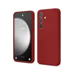Samsung Galaxy S24 FE Kılıf First Silikon - Kırmızı-2