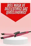 Saç Şekillendirici Düzleştirici ve Maşa Özellikli Şekillendirici Serak Kaplama-2