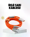 Hızlı Şarj Uyumlu Şarj Kablosu – Esnek Yapı, Güçlü Bağlantı, Yüksek Performans-1