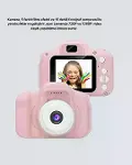 Çocuklar İçin Mini Fotoğraf Makinesi 8MP 1080P Video ve Darbeye Dayanıklı-2