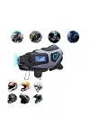 Kask İçi Kablosuz Kulaklık Kamera Fonksiyonlu IPX8 Su Geçirmez ve LED Ekranlı-3