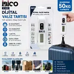 Valiz Model Dijital Valiz Terazi Tartı Kantar Pilli MAX=50KG Hasassiyet = 10GR İ11-029-3