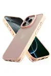 Apple iPhone 16 Pro Kılıf Elegant Kapak - Pudra-2