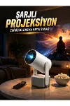Şarjlı Projeksiyon Evinizde Sinema Keyfi Sunar-1