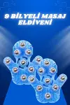 Giyilebiilir Masaj Eldiveni 9 Bilyeli Tüm Vücut Masajına Uygun-2