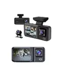 Sürüş ve Park Halinde Kesintisiz Güvenlik İçin 3 Kameralı Profesyonel Dashcam-4