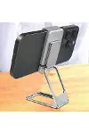 360 derece Dönen Tüm Telefon Tipleri İle Uyumlu Metal Telefon Standı Braket-3
