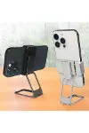360 derece Dönen Tüm Telefon Tipleri İle Uyumlu Metal Telefon Standı Braket-1