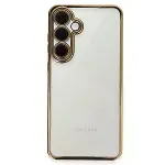 Samsung Galaxy S24 FE Kılıf Razer Lensli Silikon - Gold-3